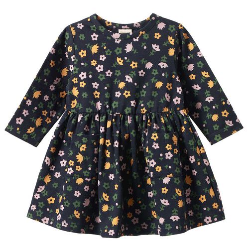 Nature Baby L/S Twirl Dress 6M-2Y